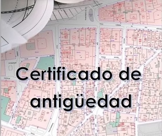Certificados de antigüedad